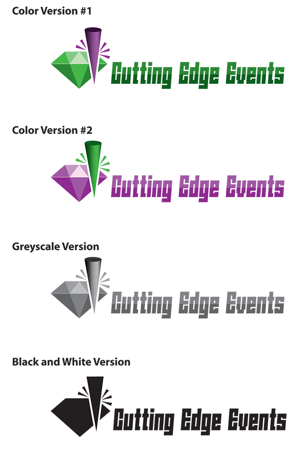 Logo color iterations